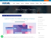 Latest Trends for Web Designing in Dubai