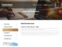 Web Maintenance - Website Murah