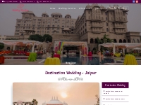 50+ Royal Destination Wedding Venues in Jaipur | Book Now with Wedding