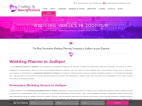Best Wedding Planner in Jodhpur | Wedding Venues in Jodhpur | Destinat