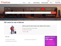 552 Lands for sale in Bahrain | Buy Lands in Bahrain | Weetas