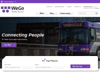   	Connecting People | WeGo Public Transit