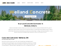 Concrete Contractors in Welland, ON - Welland Concrete