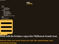 Copywriter Melbourne | 20+ yrs experience, fast, affordable