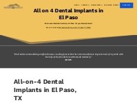 All-on-4 Implant in El Paso, TX | Westside Dentistry