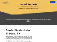 Dental Sealants in El Paso, TX | Westside Dentistry