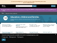 Education, children and families - West Sussex County Council