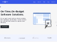 On-Time, On-Budget Software Solutions