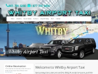 Whitby Airport Taxi | Airport Taxi Whitby | Whitby Airport Limo