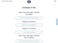 Contact Us | The White House