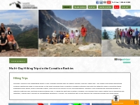 Hiking Trips in The Canadian Rockies | White Mountain Adventures
