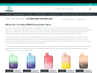 Buy Wholesale Lost Mary BM600 Disposable Vape Bars - Cheapest in UK