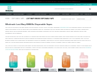 Buy Wholesale Lost Mary BM600s Disposable Vape Bars - Cheapest in UK