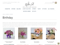 Birthday Flower Delivery Austin TX - William Paul Floral Design - Aust