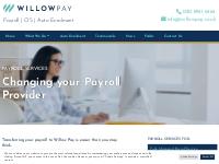 Changing your Payroll Provider - Transfer payroll service