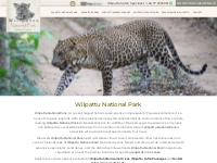 Wilpattu | Wilpattu Safari Tours | Safaris in Wilpattu