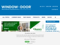 Window and Door Material Prices Slow in November | Window + Door