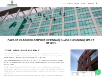 Facade Cleaning Service Chennai| Glass Cleaning| Space Reach