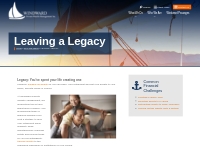 Leaving a Legacy | Windward Private Wealth Management