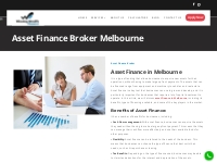 Asset Finance Broker Melbourne | Truck Finance in Australia