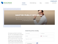 Master Public Speaking | WHC