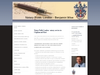 Notary Public London - Notarial services in London UK