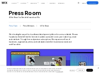 Press Room | Press Releases | Wix.com