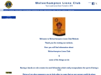 Wolverhampton Lions Club - Home - Welcome