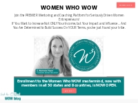 Women Who WOW, Coaching and Mentoring for Women Entrepreneurs