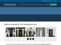 Williams Composite   PVCu Replacement Doors