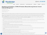 Covid-19 Visitation Policy - Woodbridge Care CenterWoodbridge Care Cen
