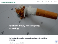 Hypnotherapy for stopping smoking | Woodfall Therapy Clinic