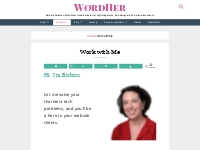 WordPress Troubleshooter - WordHer - Work with Me