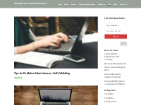 Writing and Publishing Blog | Wordplay Editing Services