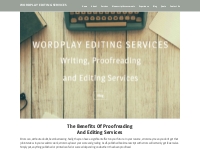 Proofreading and Editing Services | Brisbane | Wordplay Editing Servic