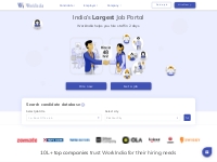 Fast Job Posting, Search Jobs, Online Recruitment Portal - WorkIndia.i