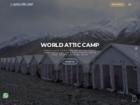 Best Camp in Pangong Ladakh | World Attic Camp