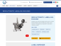 Semi Automatic Labelling Machine - Worldpack Automation Systems