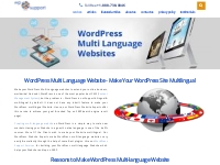 WordPress Multi Language Websites Service-Wp Global Support
