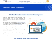 WordPress Theme Customization Service | +1-888-738-0846