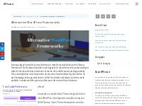 Alternative WordPress Frameworks | WPOutcast