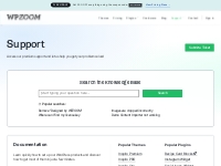 Support - WPZOOM