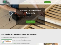 Furniture disassembly   reassembly from W Removals, Surrey   SW London