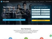 WriteCDR | CDR Report | CDR Help | CDR Engineers Australia