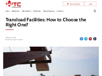Transload Facilities: How to Choose the Right One? | WTC Group