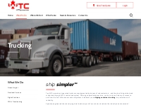 Trucking Company Canada | Trucking Logistics Services
