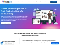 Custom Fabric Designer | Web2Print Textile Printing Industry