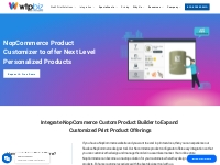NopCommerce Product Personalizer | Nopcommerce Web to Print