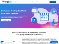 Print on Demand Solutions | On Demand Book Printing Solution