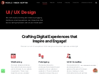 UI / UX Design - World Vision Softek
